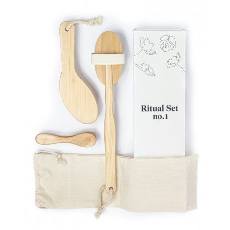 Body Rituals - Ritual Set No. 1 - zestaw szczotek do masażu na sucho