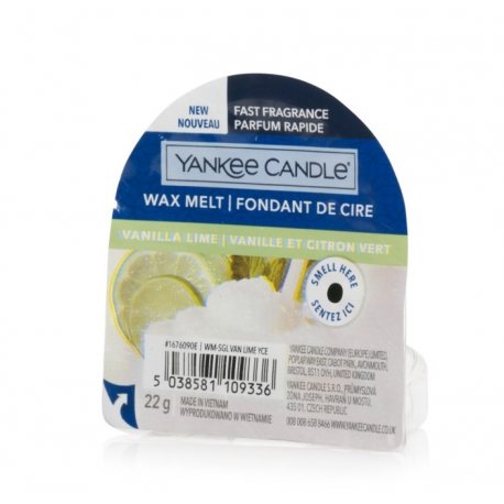 Yankee Candle Vanilla Lime wosk zapachowy