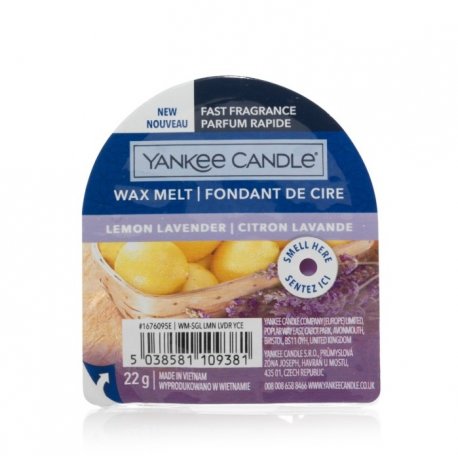 Yankee Candle Lemon Lavender wosk zapachowy