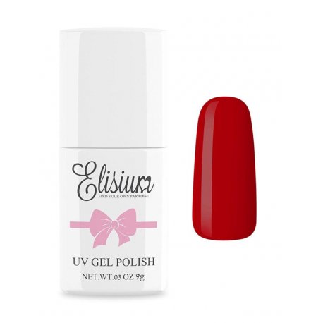 Elisium UV Gel Nail Polish - 031 Hot Red - lakier hybrydowy