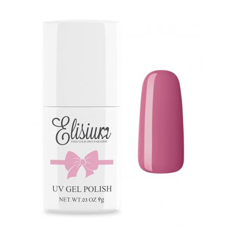 Elisium UV Gel Nail Polish - 041 Raspberry Juice - lakier hybrydowy