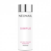 Neonail Simple UV Gel Nail Polish Remover Proteins - aceton do lakierów Simple 200 ml