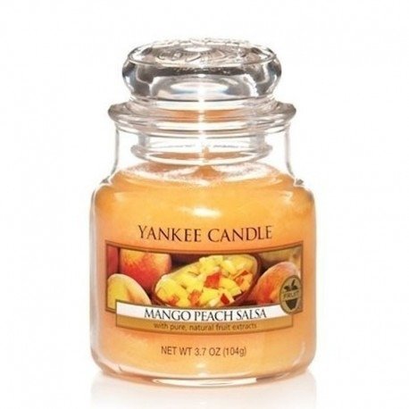 Yankee Candle Mango Peach Salsa słoik mały świeca zapachowa