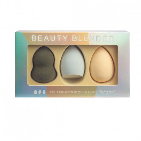 Multifunctional Beauty Blender - zestaw 3 gąbek do makijażu