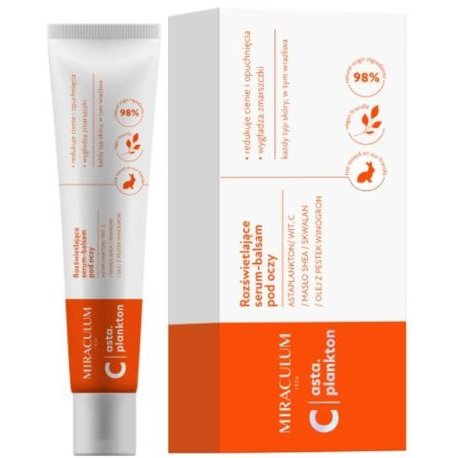 Miraculum Peeling Mikrodermabrazja asta. Plankton i witamina C 100 ml Miraculum Peeling Mikrodermabrazja asta. Plankton i witamina C 100 ml