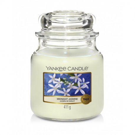 Yankee Candle Midnight Jasmine słoik średni świeca zapachowa