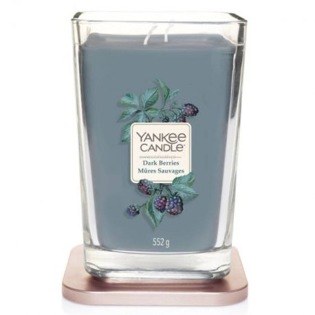 Yankee Candle Elevation - Dark Berries - duża świeca zapachowa (2 knoty) 552 g