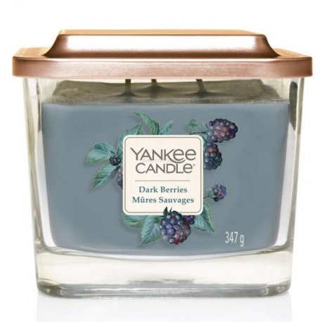 Yankee Candle Elevation - Dark Berries - średnia świeca zapachowa (3 knoty) 347 g