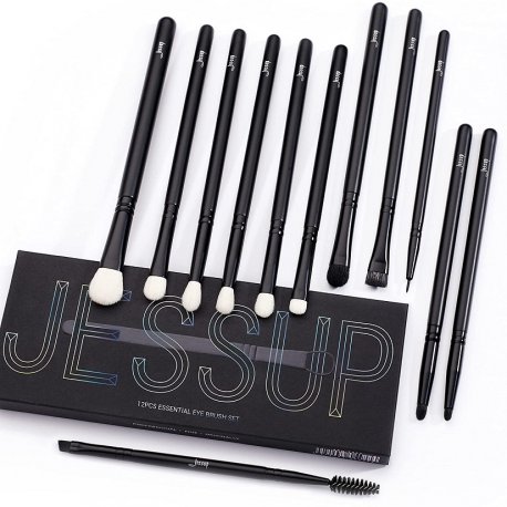 Jessup T322 Essential Eye Brush Set zestaw 12 pędzli do makijażu oczu Jessup T322 Essential Eye Brush Set zestaw 12 pędzli do makijażu oczu