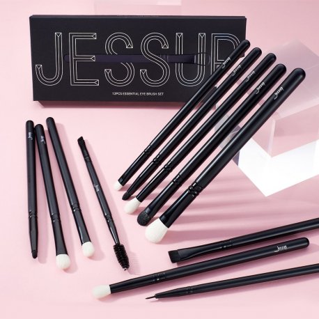 Jessup T322 Essential Eye Brush Set zestaw 12 pędzli do makijażu oczu Jessup T322 Essential Eye Brush Set zestaw 12 pędzli do makijażu oczu