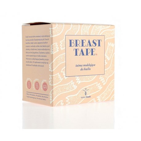 Body Rituals Breast Tape - Taśma unosząca biust + 10 osłonek - 7,5 cm x 5 m Body Rituals Breast Tape - Taśma unosząca biust + 10 osłonek - 7,5 cm x 5 m