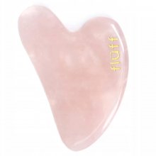 Fluff  - gua sha stone - kamień gua sha do masażu z kwarcu różowego