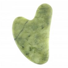 Gua sha stone - kamień gua sha do masażu z zielonego jadeitu