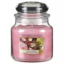 Yankee Candle Fresh Cut Roses słoik średni świeca zapachowa