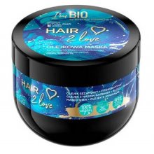 Eveline Hair 2 love - Olejkowa maska do włosów średnioporowatych 300 ml