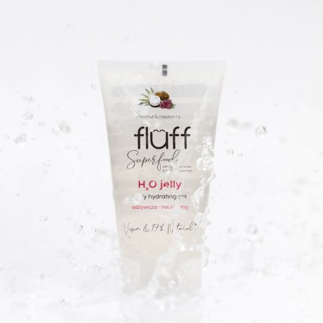 Fluff H2O - Woda żelowa kokos i malina 150 ml Fluff H2O - Woda żelowa kokos i malina 150 ml