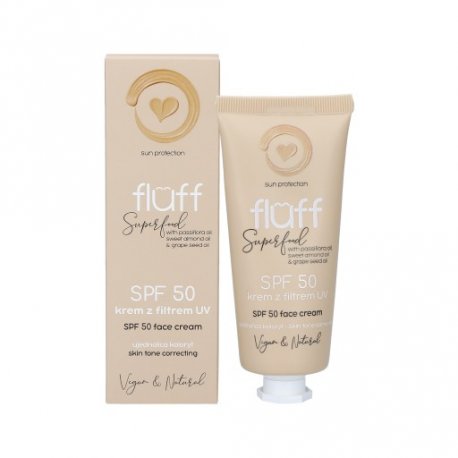 Fluff - Krem SPF 50 wyrównujący koloryt skóry 50 ml