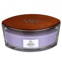 Woodwick Lavender Spa Elipsa - Duża świeca zapachowa w kształcie elipsy