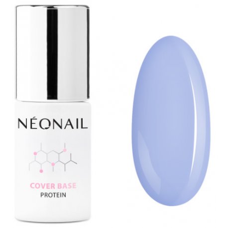 Neonail Cover Base Protein - Cream Beige - budująca baza hybrydowa 7,2 ml