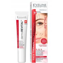 Eveline S.O.S Ekspresowe Serum Redukujące Zmarszczki Pod Oczy , Na Czoło i Okolice Ust 15 ml
