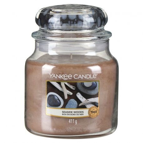 Yankee Candle Seaside Woods - słoik średni świeca zapachowa