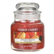 Yankee Candle Spiced Orange słoik mały świeca zapachowa
