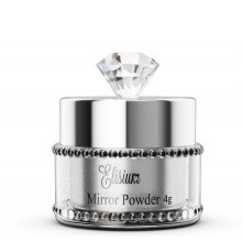 Elisium Mirror Powder - srebrny pyłek do paznokci 5 g