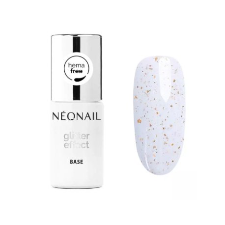 Neonail Gliterry Effect Base - White Sparkle 7,2 ml