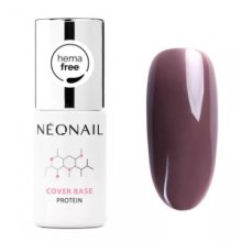 Neonail Cover Base Protein - Mauve Nude - budująca baza hybrydowa 7,2 ml