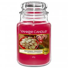 Yankee Candle Peppermint Pinwheels słoik duży świeca zapachowa 623 g