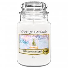 Yankee Candle Snow Globe Wonderland słoik duży świeca zapachowa 623 g