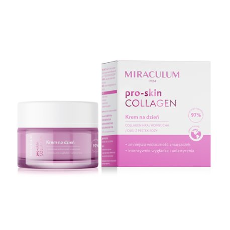 Miraculum Collagen Pro-Skin Przeciwzmarszczkowy Krem na dzień  50 ml