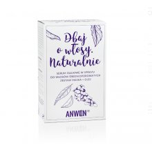 Anwen - Zestaw do olejowania włosów średnioporowatych - Olej ,maska , atomizer