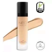 Neo Make Up HD Ultra Light Faudation - Nawilżający Podkład do twarzy 00 - 30 ml