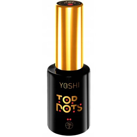 Yoshi Top Dots  - top z białymi drobinami - No2 - 10ml