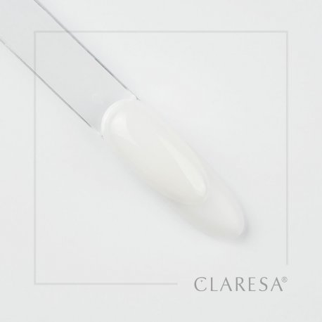Claresa Soft  and Easy Builder Gel UV/LED - żel budujący z tiksotropią Milky White 12 g