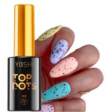 Yoshi Top Dots  - top z białymi drobinami - No2 - 10ml