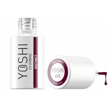 Yoshi Lakier hybrydowy UV - Sensual  -404 -6ml