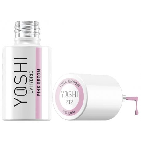 Yoshi Lakier hybrydowy UV - Pink Bride - 211 -6ml
