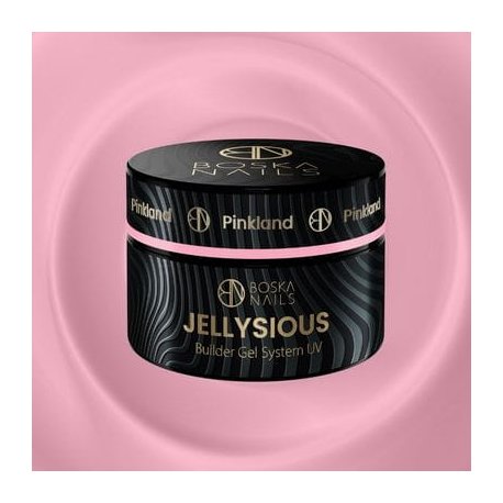 Boska Nails Jellysious Builder Gel - Żel budujący do paznokci - Miss Pink 15 ml