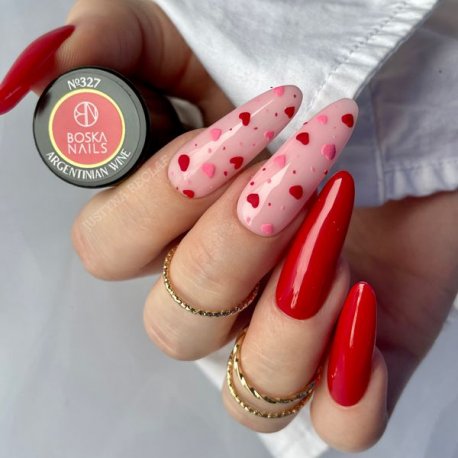 Boska Nails Lakier hybrydowy 326 Red Ferrari 6 ml