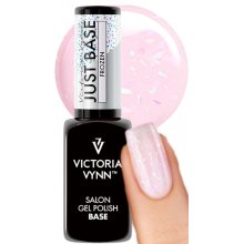 Victoria Vynn Just Base - Baza hybrydowa z drobinkami - Snowden - 8 ml
