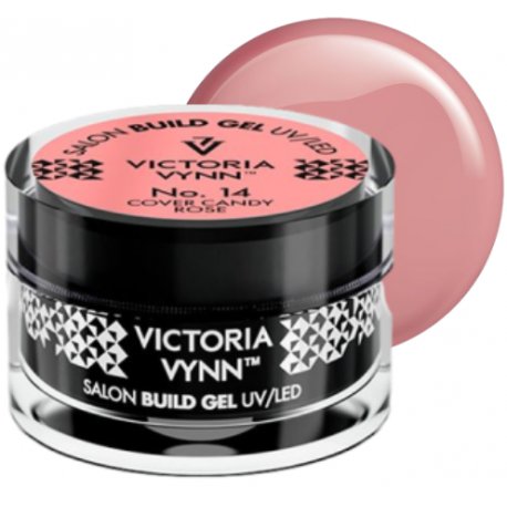 Victoria Vynn Build Gel UV/LED - Samopoziomujący żel budujący - 10 Pink Glass - 15ml