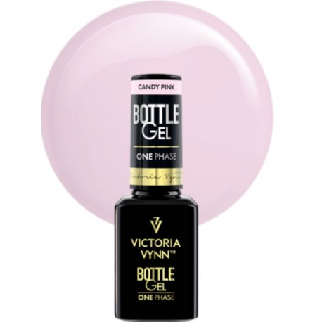 Victoria Vynn Bottle Gel One Phase - Jednofazowy żel do paznokci w pędzelku - Naked Nude -15 ml