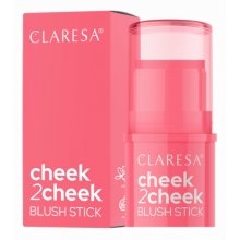 Claresa Cheek 2 Cheek Blushr stick kremowy Róż w sztyfcie - 01 Candy Pink