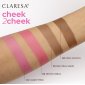 Claresa Cheek 2 Cheek Blushr stick kremowy Róż w sztyfcie - 02 Neon Coral 6g