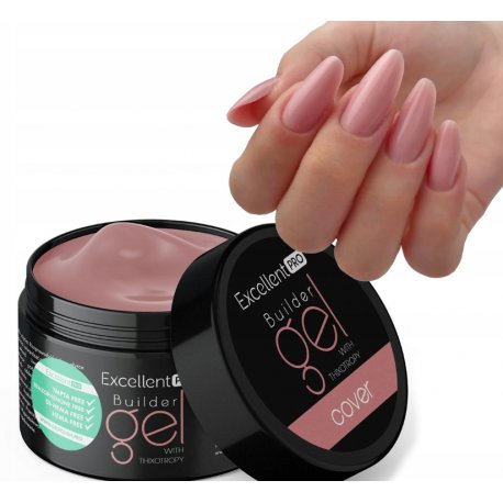 Excellent Pro Builder Gel with Thixothropy - Budujący żel z tiksotropią Cover 50 g