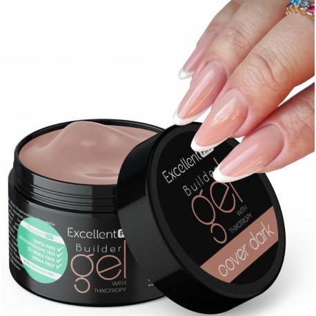 Excellent Pro Builder Gel with Thixothropy - Budujący żel z tiksotropią Cover Dark 50 g