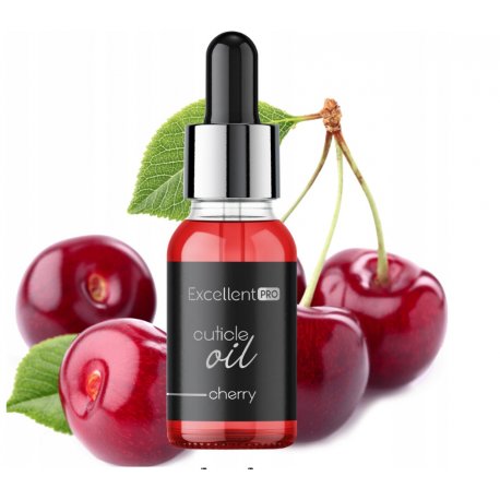 Excellent Pro Cuticle Oil - Zapachowa oliwka do skórek Cherry 10 ml