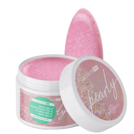 Excellent Pro Pearly Gel - Perłowy żel budujący Pink Mask 50ml